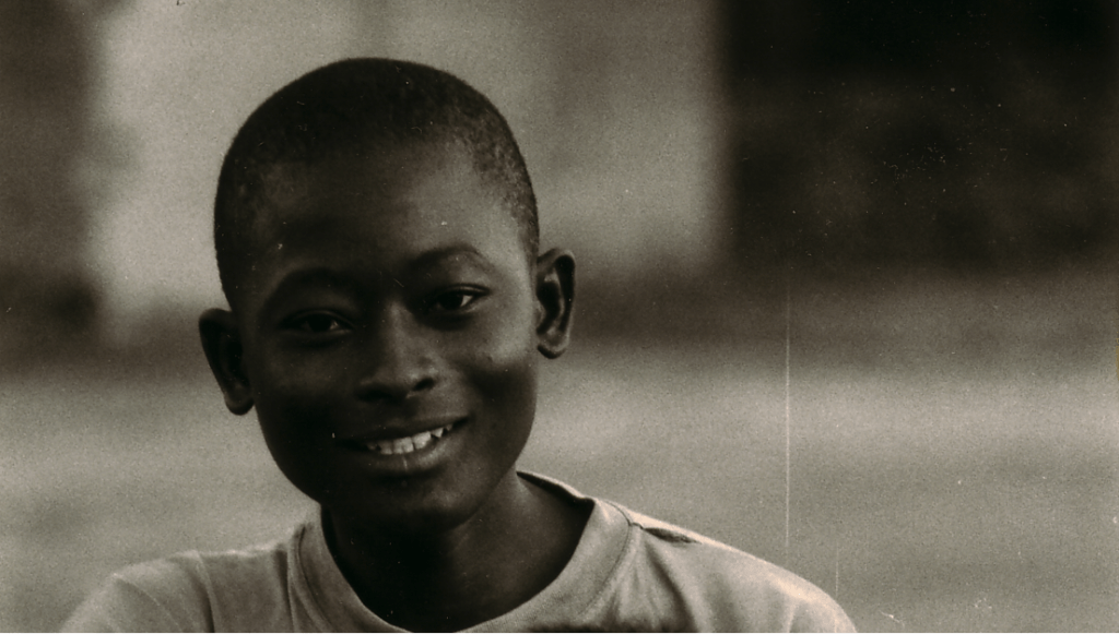 Portrait of Salim Doumbia, know as "Toto", a 26-year-old Malian